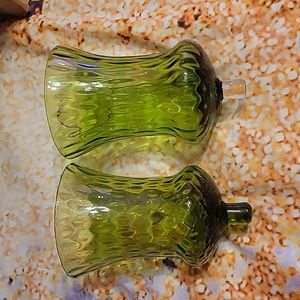 2 Glass Votive Candle Tea Light